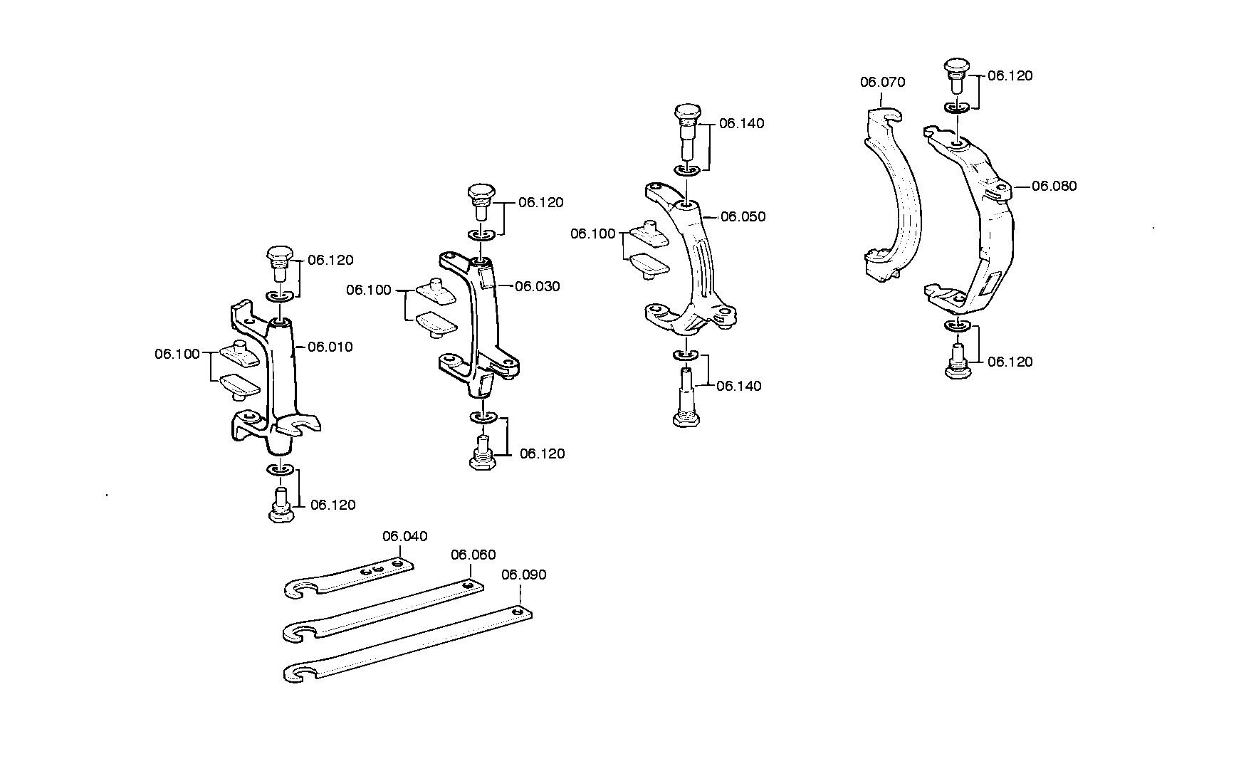 drawing for IVECO 5000560688 - GEARSHIFT CLAMP (figure 3)