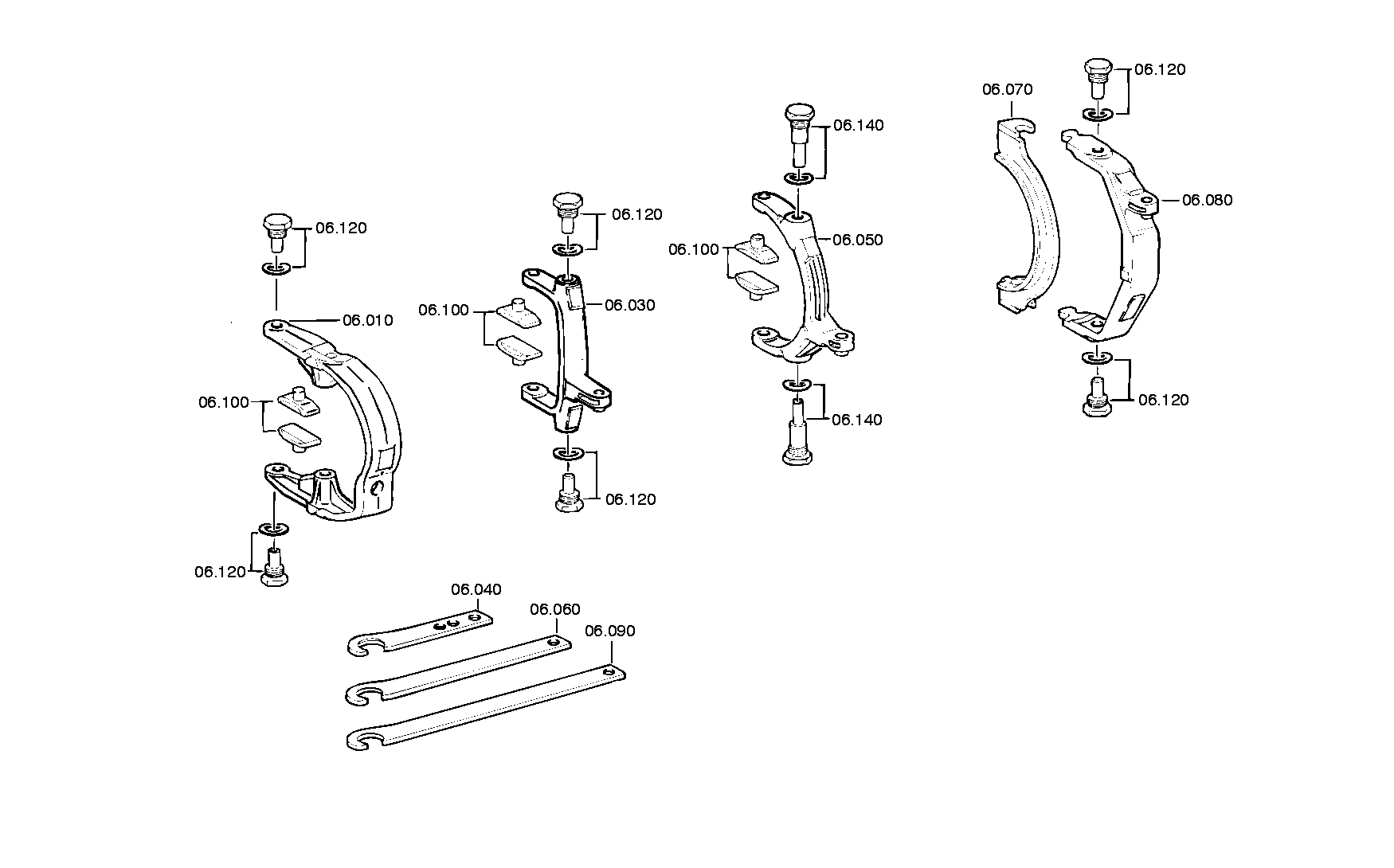 drawing for IVECO 5000560688 - GEARSHIFT CLAMP (figure 5)