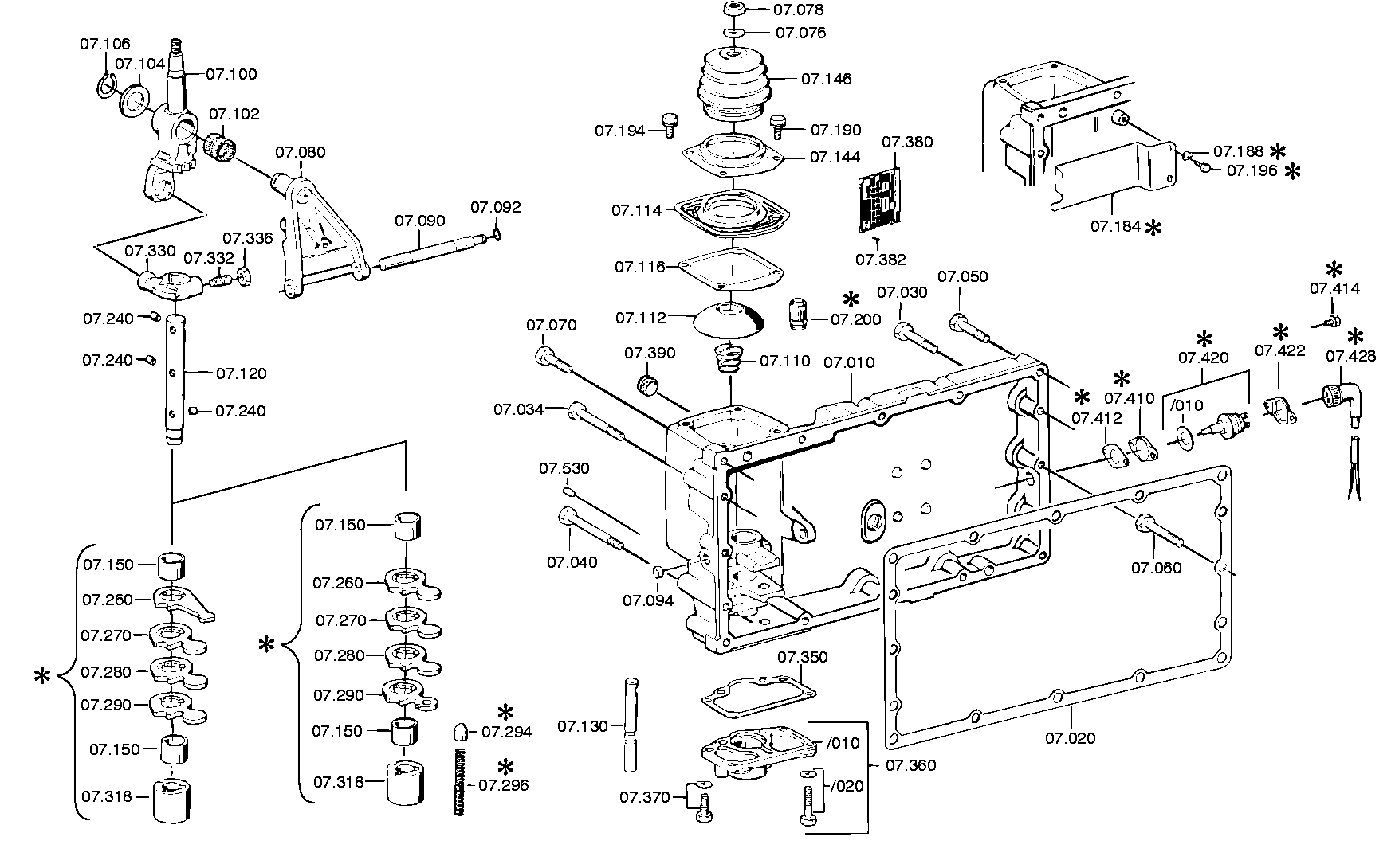 drawing for DAIMLER AG A0002685205 - COVER (figure 1)