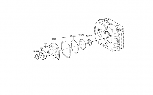 drawing for IVECO 08193596 - HOUSING (figure 5)