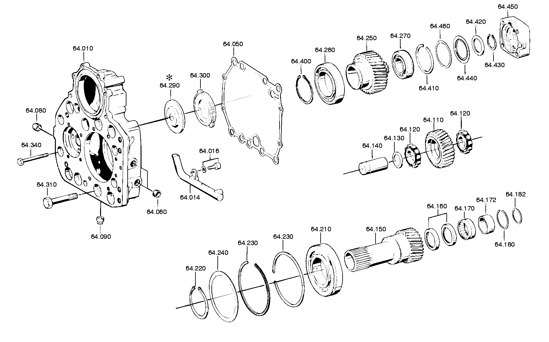 drawing for DAIMLER AG A0089816201 - BEARING (figure 2)