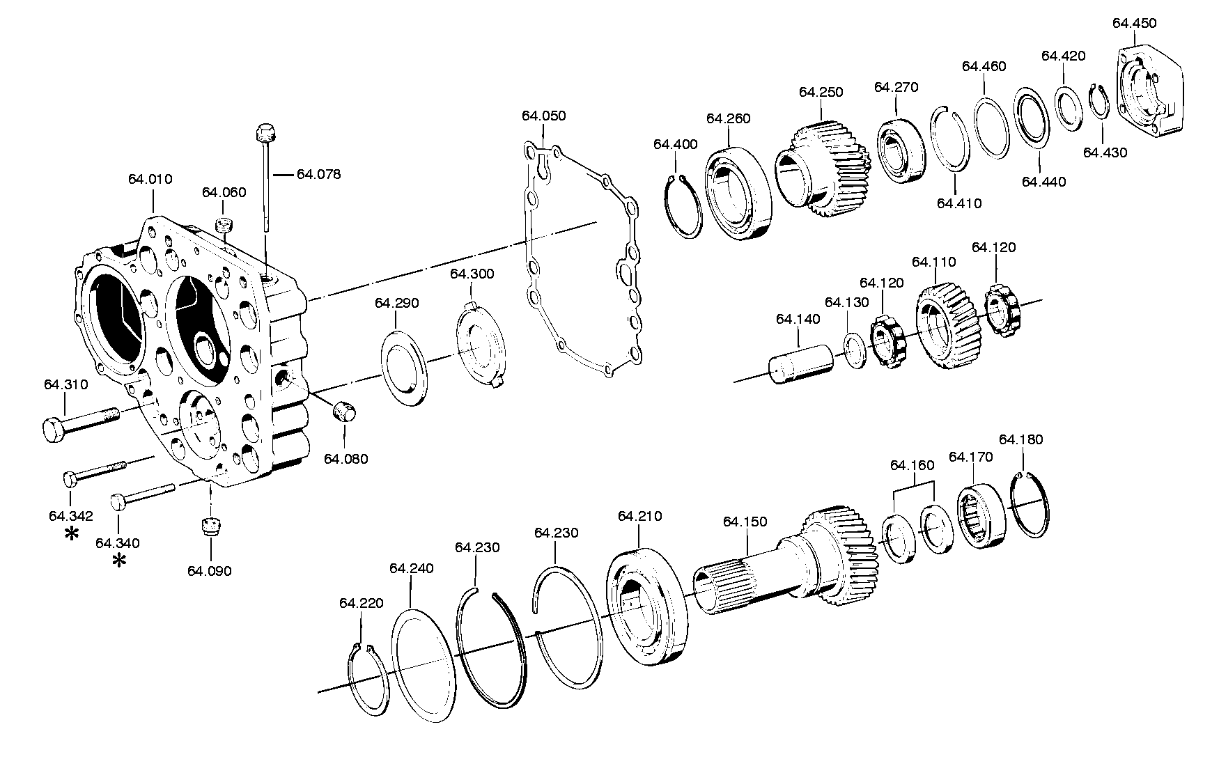 drawing for DAIMLER AG A0089816201 - BEARING (figure 4)
