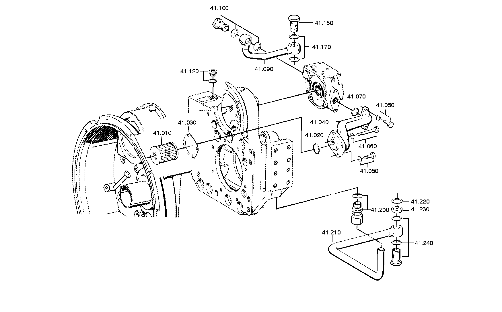 drawing for DAF 689340 - FILTER (figure 4)