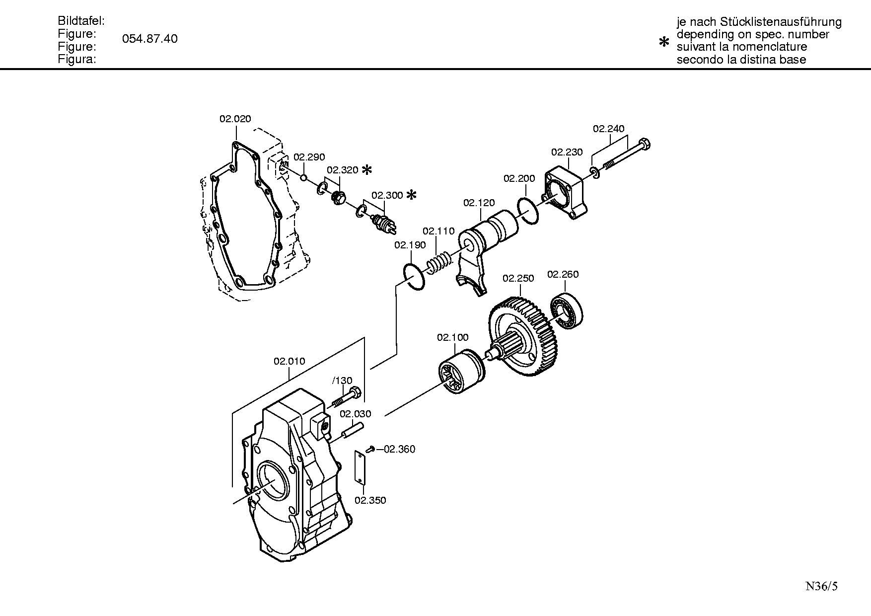 drawing for DAIMLER AG A0049813501 - CYLINDER ROLLER BEARING (figure 5)