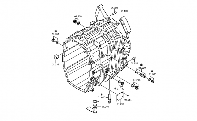 drawing for JOHN DEERE 0501.208.791 - PULSE SENSOR (figure 3)