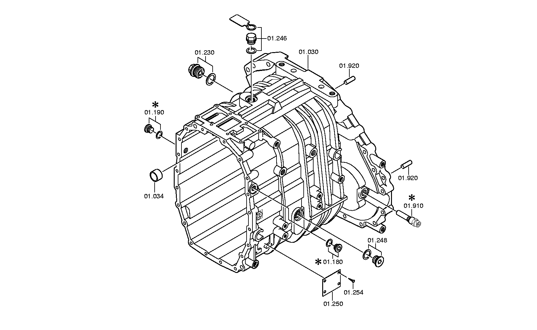 drawing for DAF 1195836 - SEALING RING (figure 2)