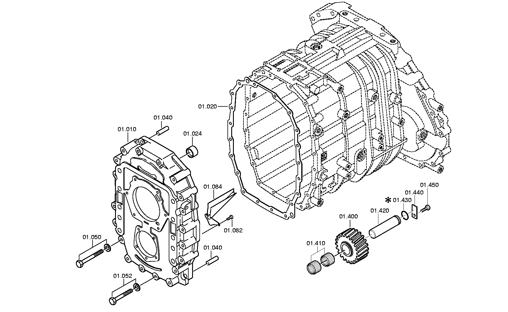 drawing for Hyundai Construction Equipment 47110UP600 - NH 4 B (figure 2)
