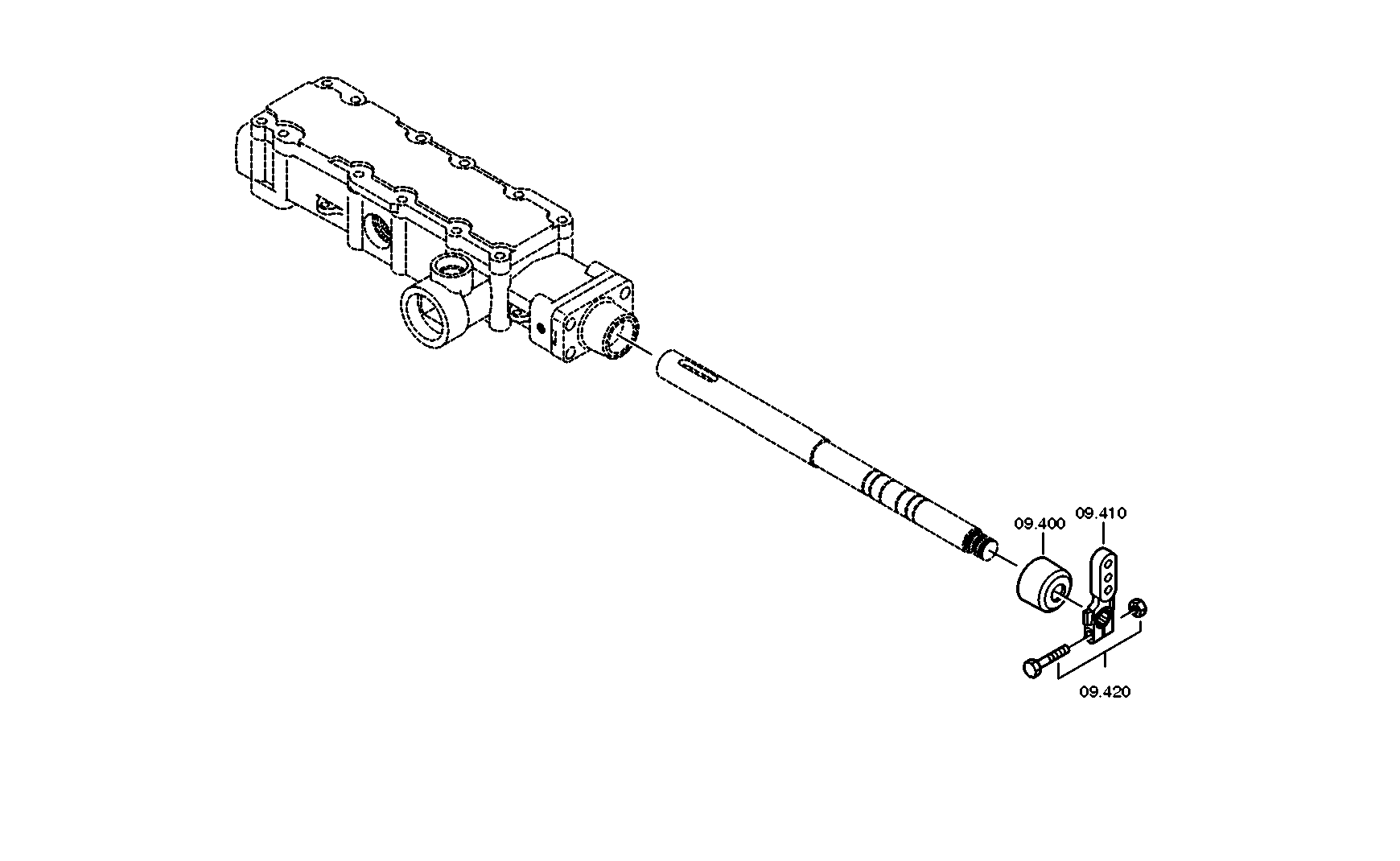 drawing for DAF BUS 0699711 - GASKET (figure 5)