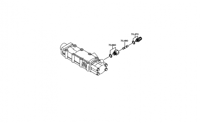 drawing for DAIMLER AG A0009972710 - PIN (figure 5)