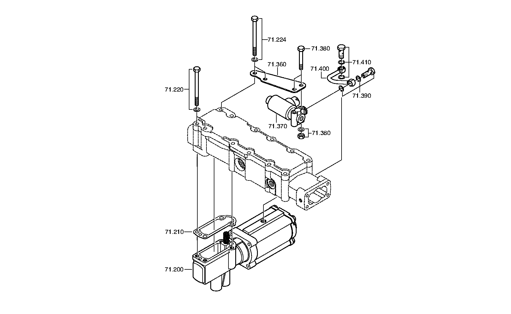 drawing for COMESA-MAZ 5001853266 - GASKET (figure 2)