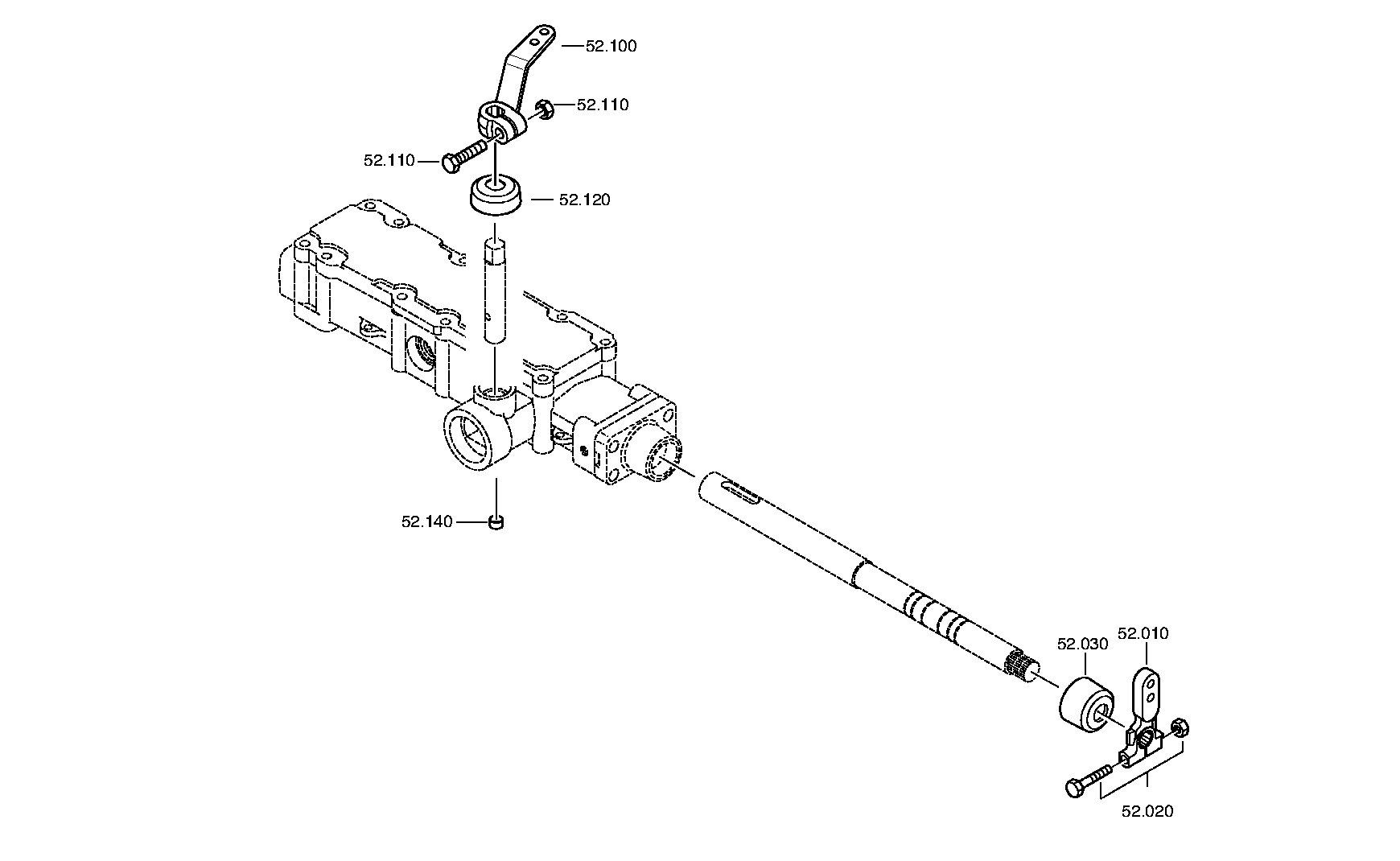 drawing for DAF BUS 1897376 - HEXAGON SCREW (figure 1)