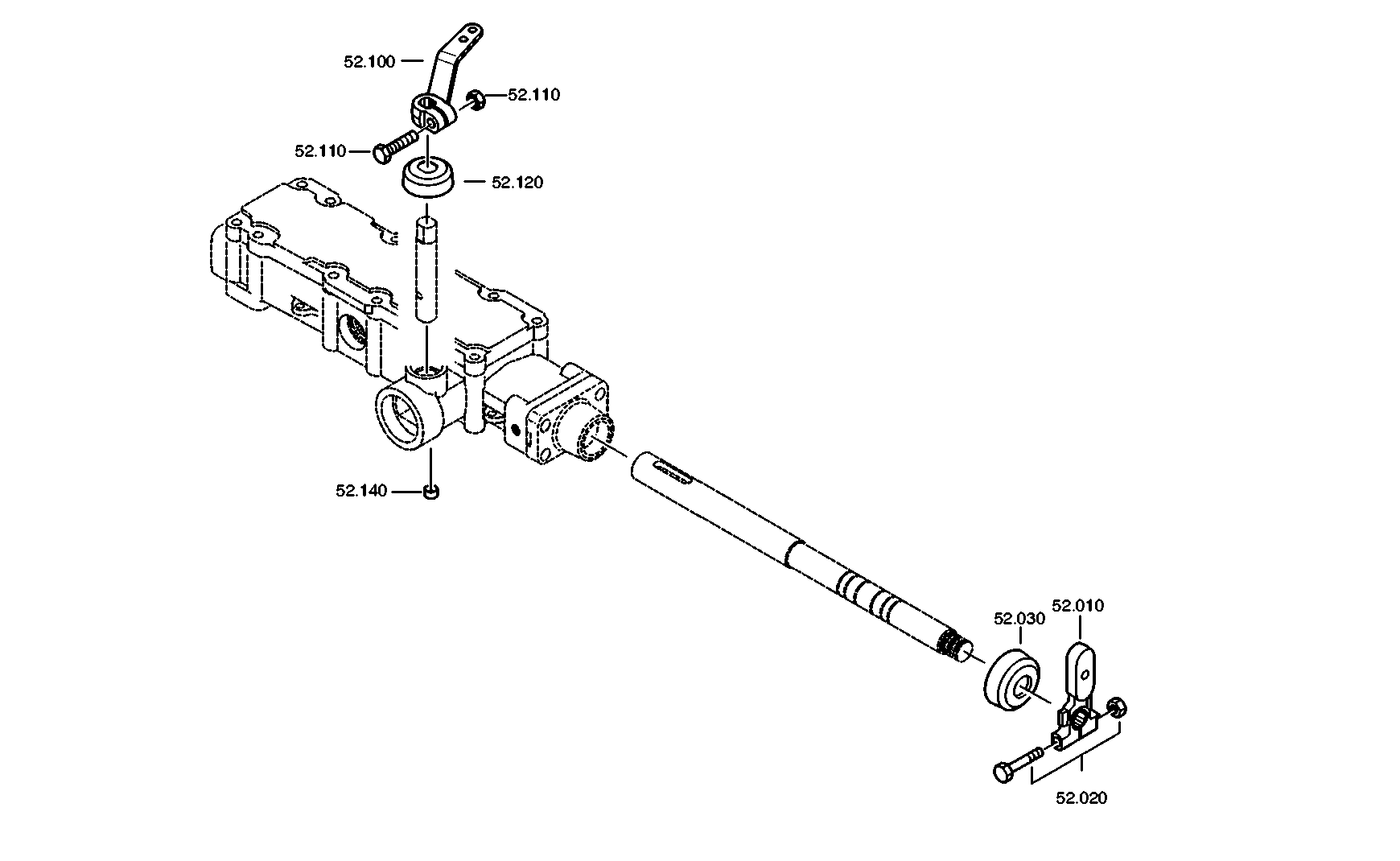 drawing for DAF 1897376 - HEXAGON SCREW (figure 2)