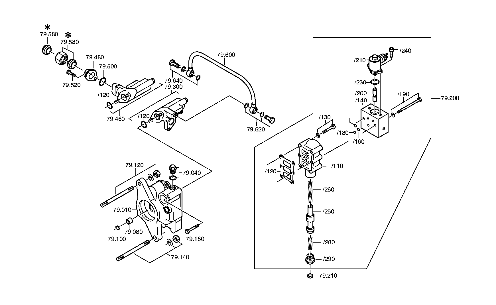 drawing for DAF 1197945 - VALVE (figure 1)
