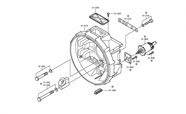 drawing for FORCE MOTORS LTD 64.30550-0001 - RELEASE DEVICE (figure 2)