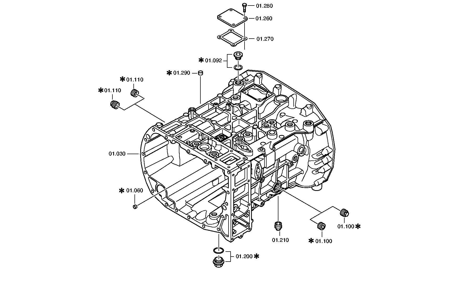 drawing for MARMON Herring 0636.304.049 - SCREW PLUG (figure 4)