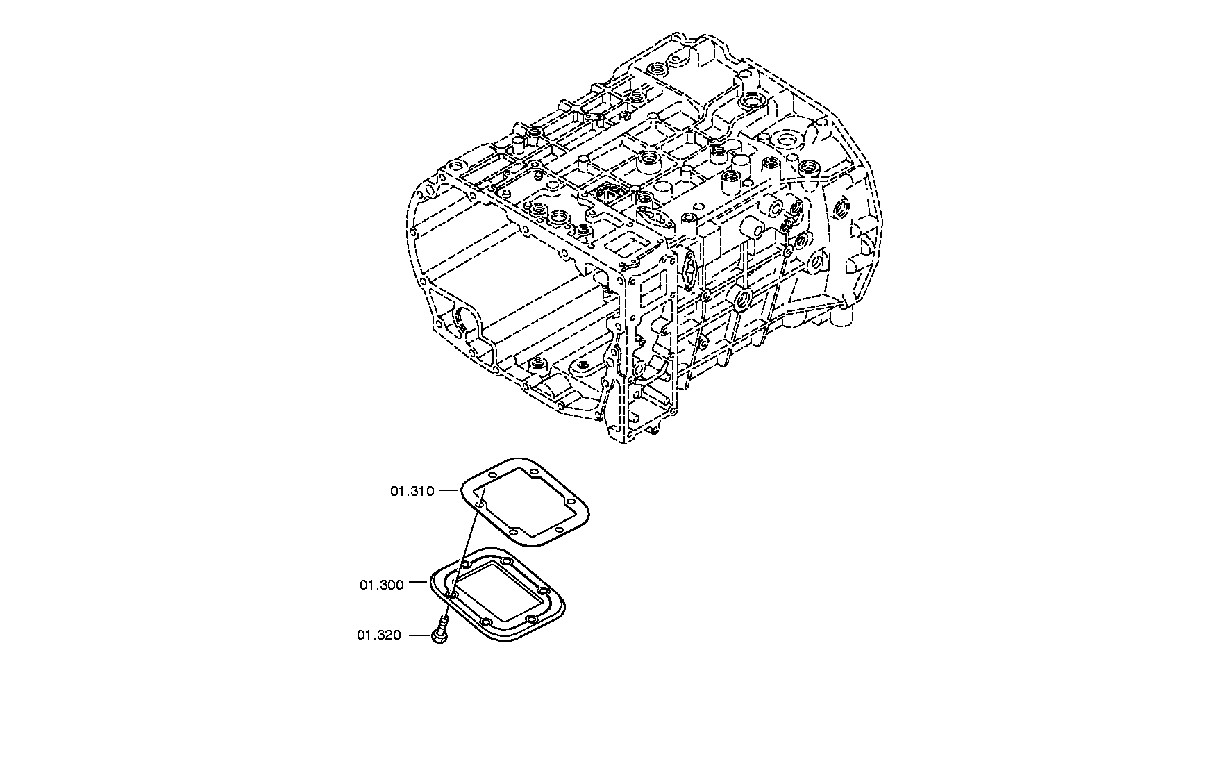 drawing for CAMECO PG202424 - HEXAGON SCREW (figure 1)