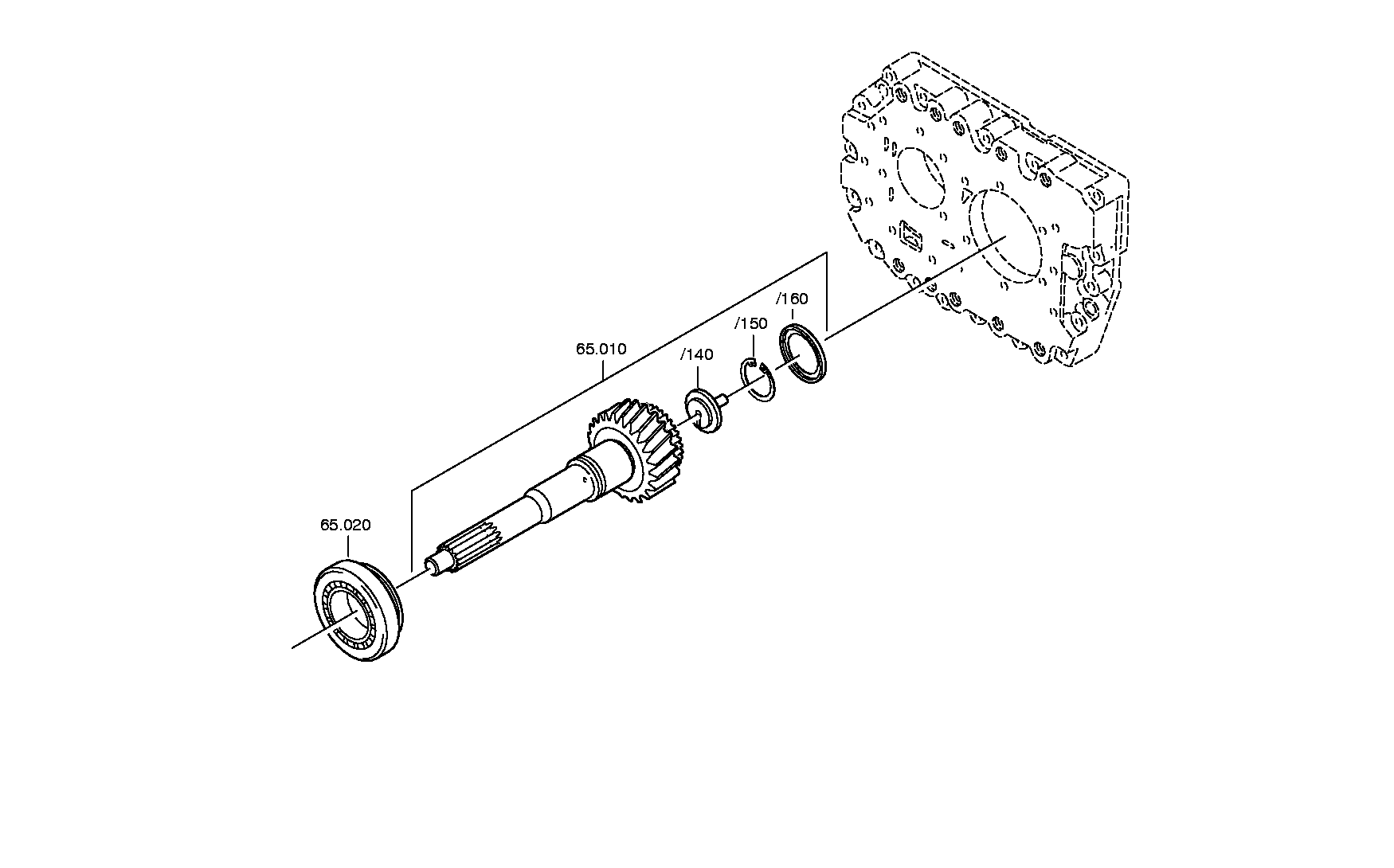 drawing for IVECO 8190987 - TAPERED ROLLER BEARING (figure 4)