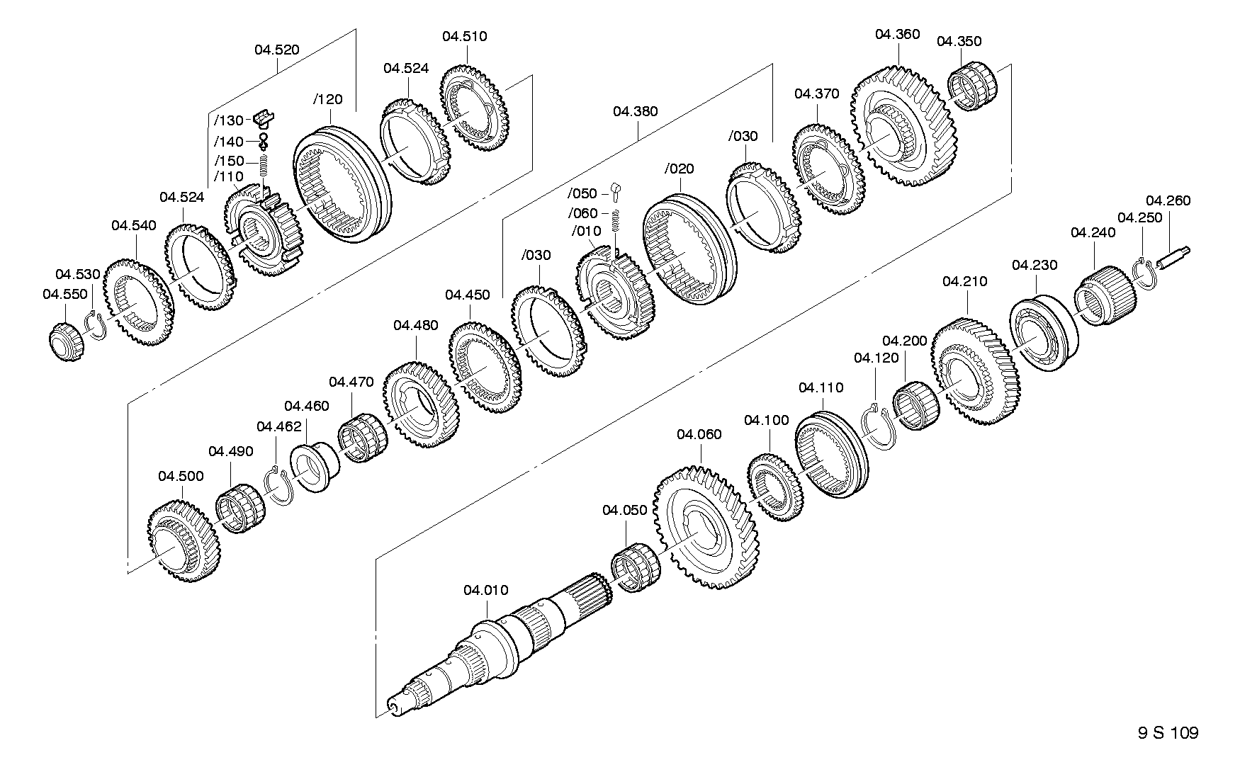 drawing for DAF 1829319 - NEEDLE CAGE (figure 4)