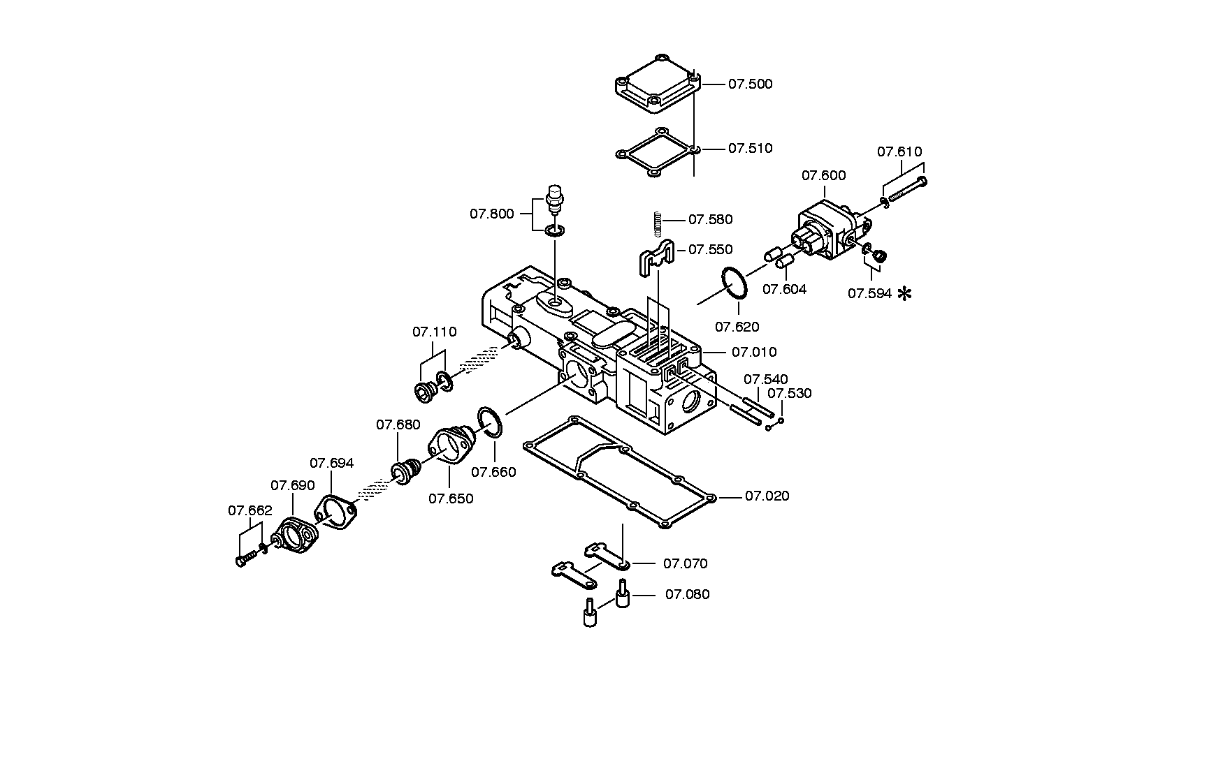 drawing for IVECO 5000289753 - BALL ROLLER (figure 2)