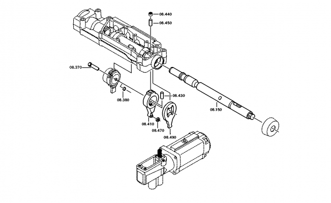 drawing for FORD MOTOR COMPANY 81.91301-0190 - PIN (figure 1)