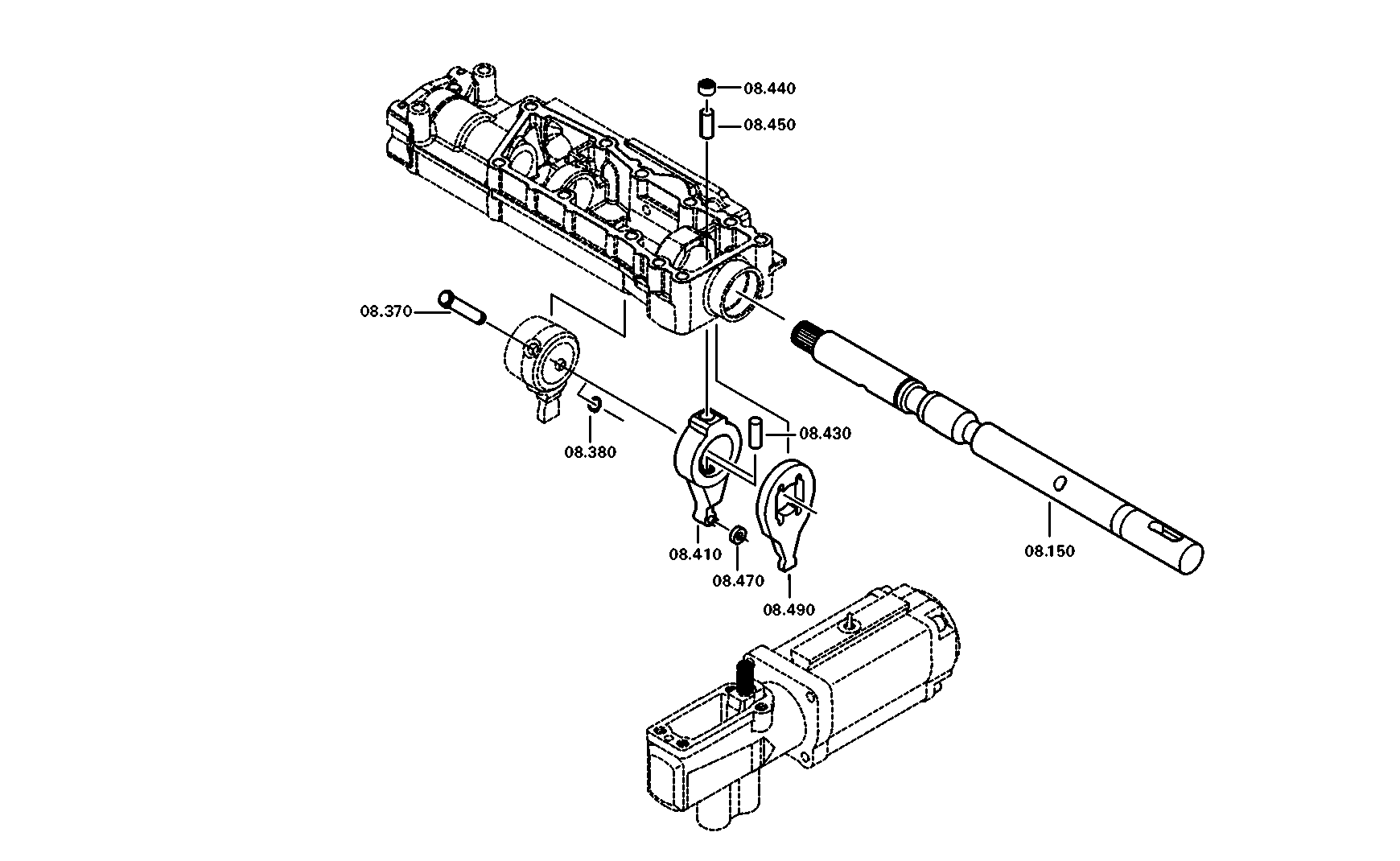 drawing for FORD MOTOR COMPANY 81.91301-0190 - PIN (figure 2)