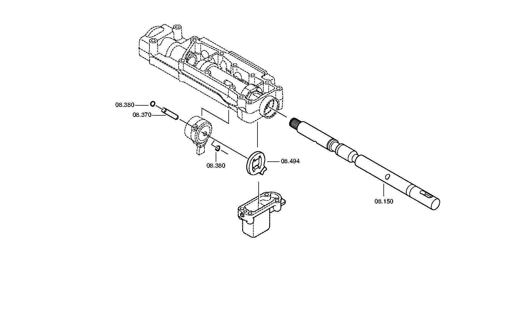 drawing for FORD MOTOR COMPANY 81.91301-0190 - PIN (figure 3)