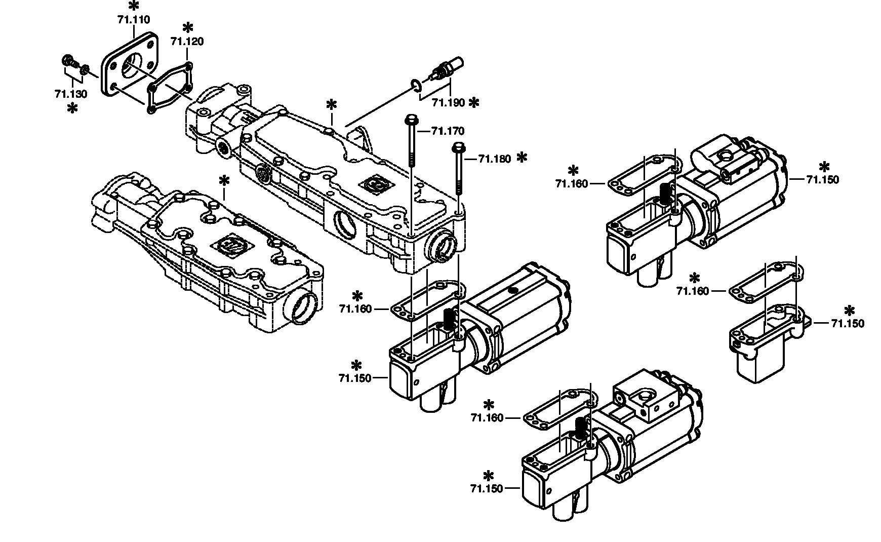 drawing for RABA 1197869 - HEXAGON SCREW (figure 4)