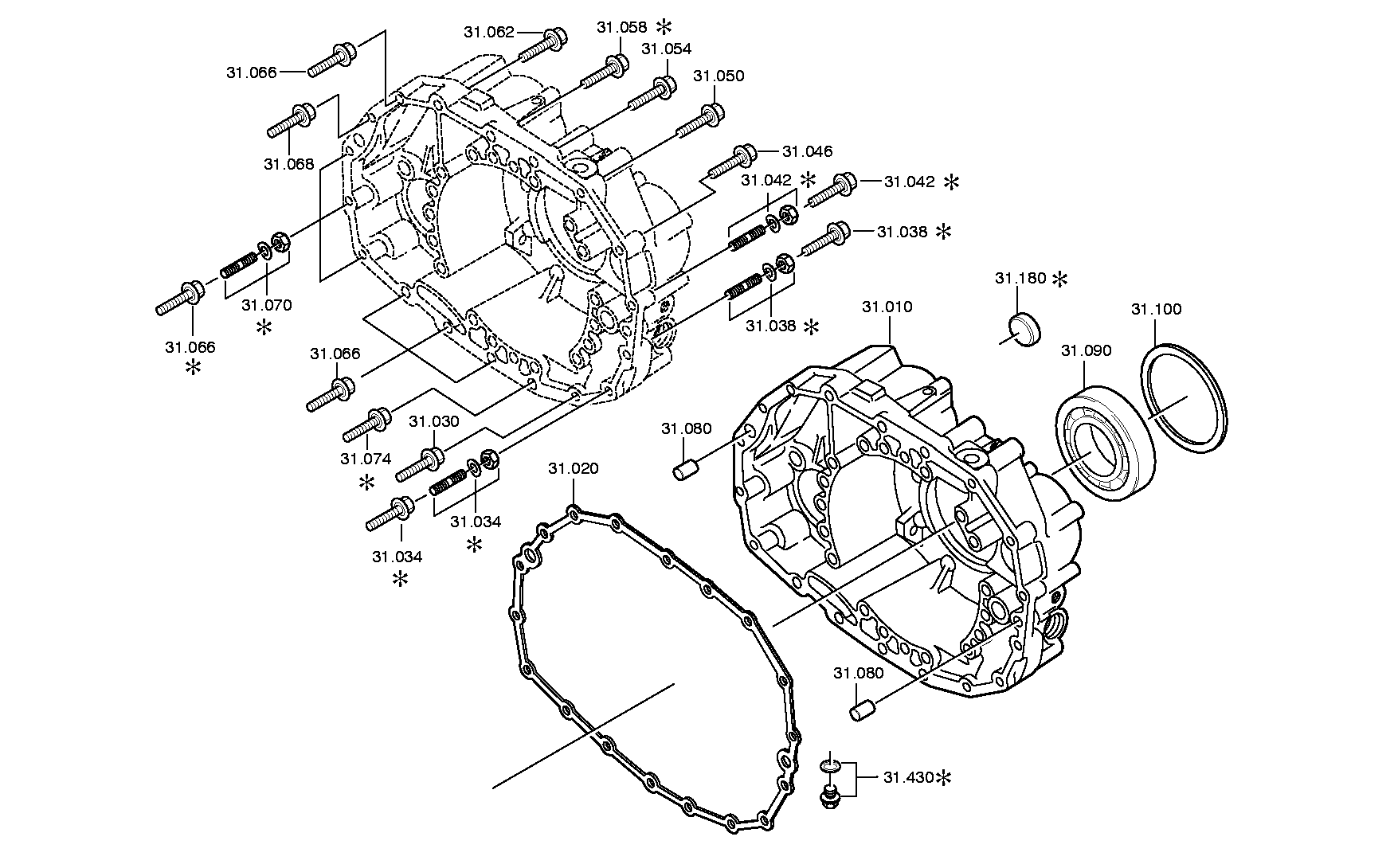 drawing for DAIMLER AG A0002644611 - END COVER (figure 1)