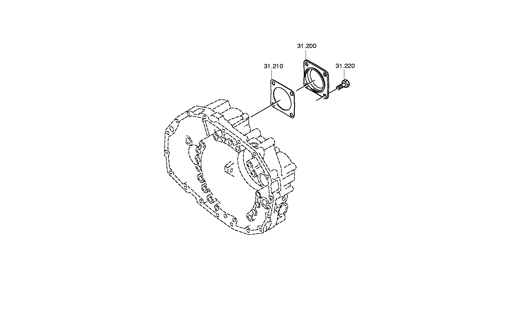 drawing for DAF 1375468 - HOUSING (figure 2)