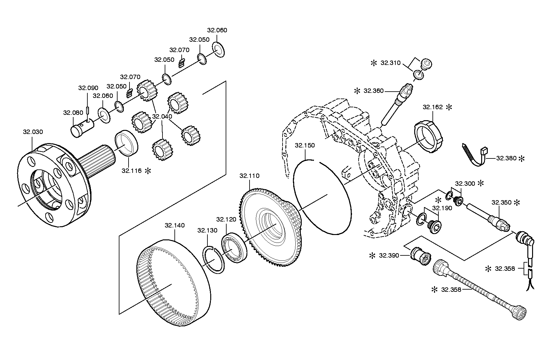 drawing for IVECO 9985936 - HEXAGON SCREW (figure 2)