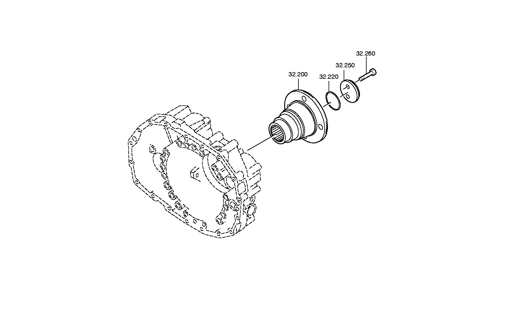 drawing for MAN 84.32312-0015 - WASHER (figure 4)