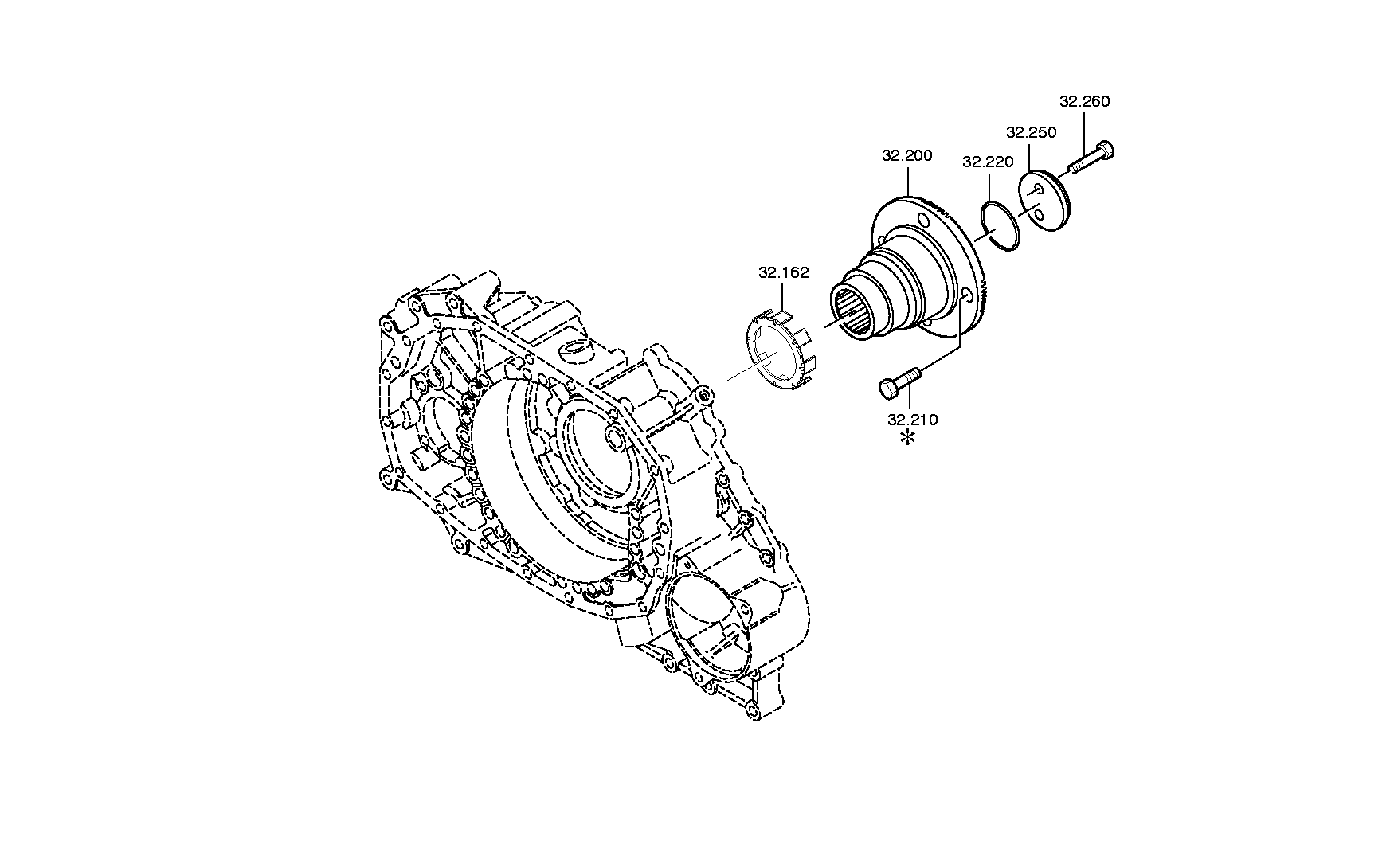 drawing for MAN 84.32312-0015 - WASHER (figure 5)