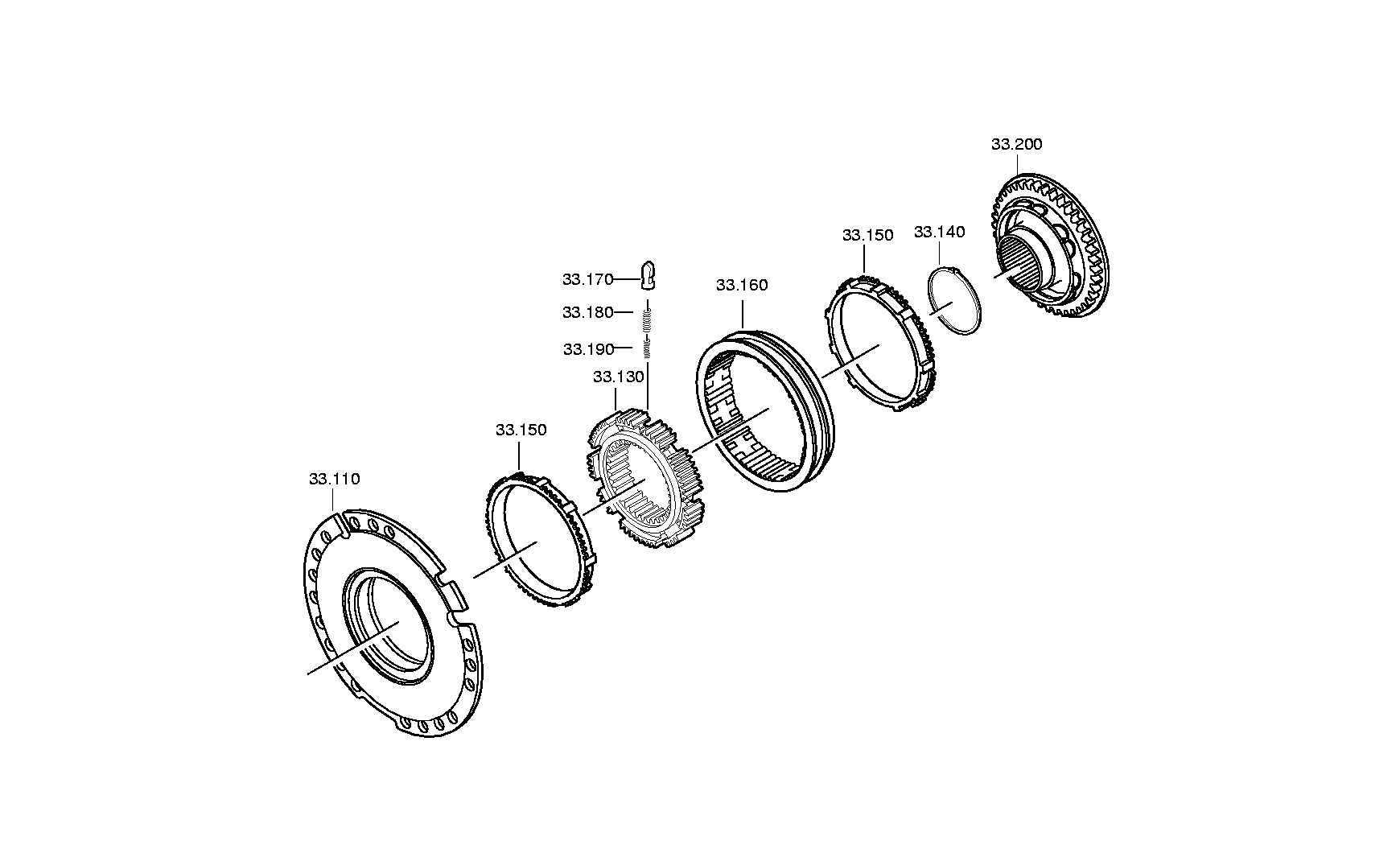 drawing for FORCE MOTORS LTD 64.32423-4002 - CLUTCH BODY (figure 2)