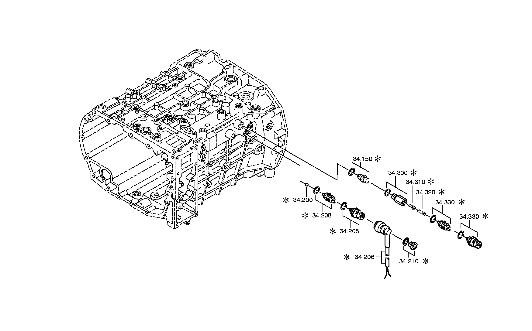 drawing for DAF 699736 - GUIDE RING (figure 2)