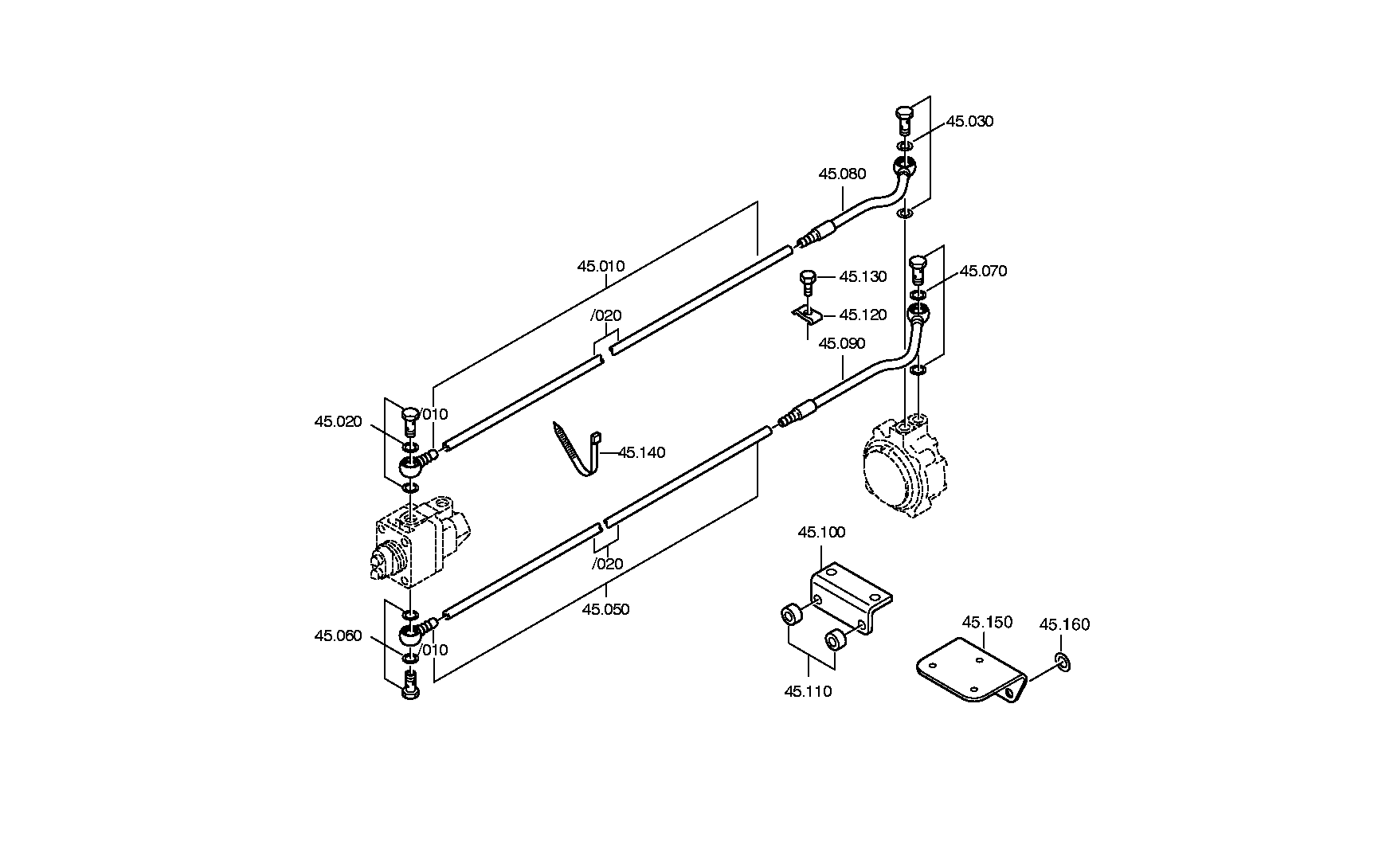 drawing for IVECO 5000822387 - TUBE (figure 2)