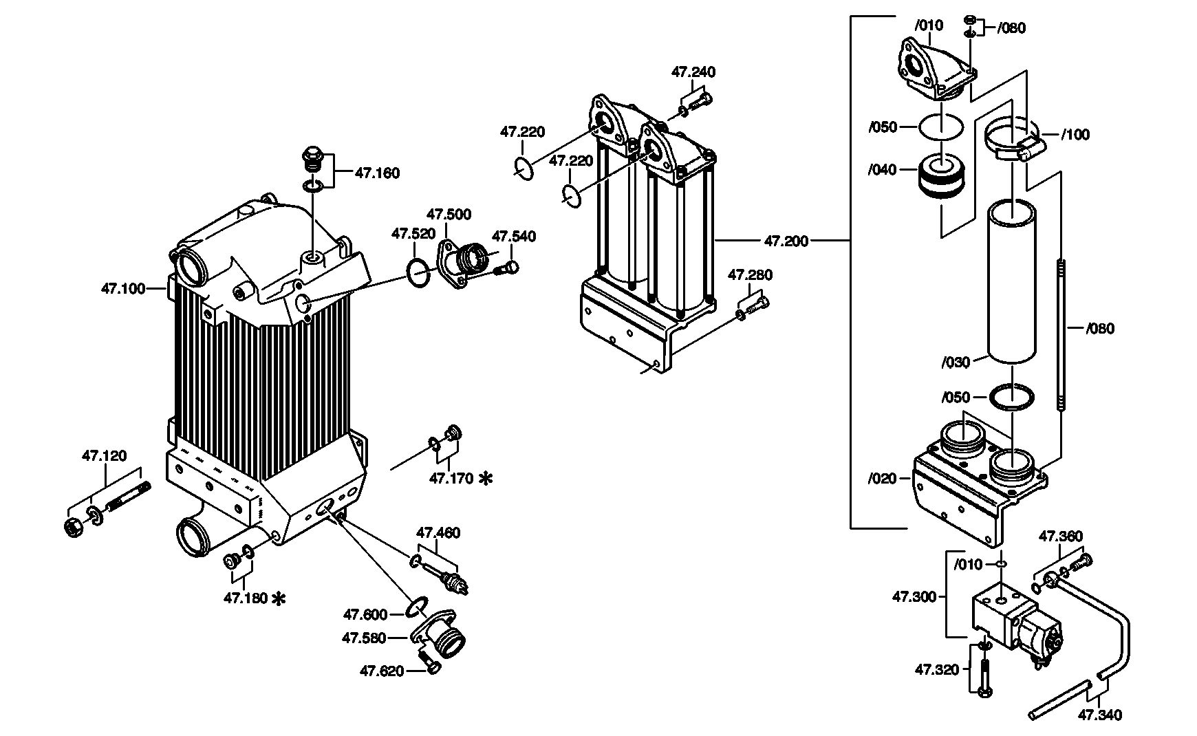 drawing for DAF 1197959 - ACCUMULATOR (figure 1)