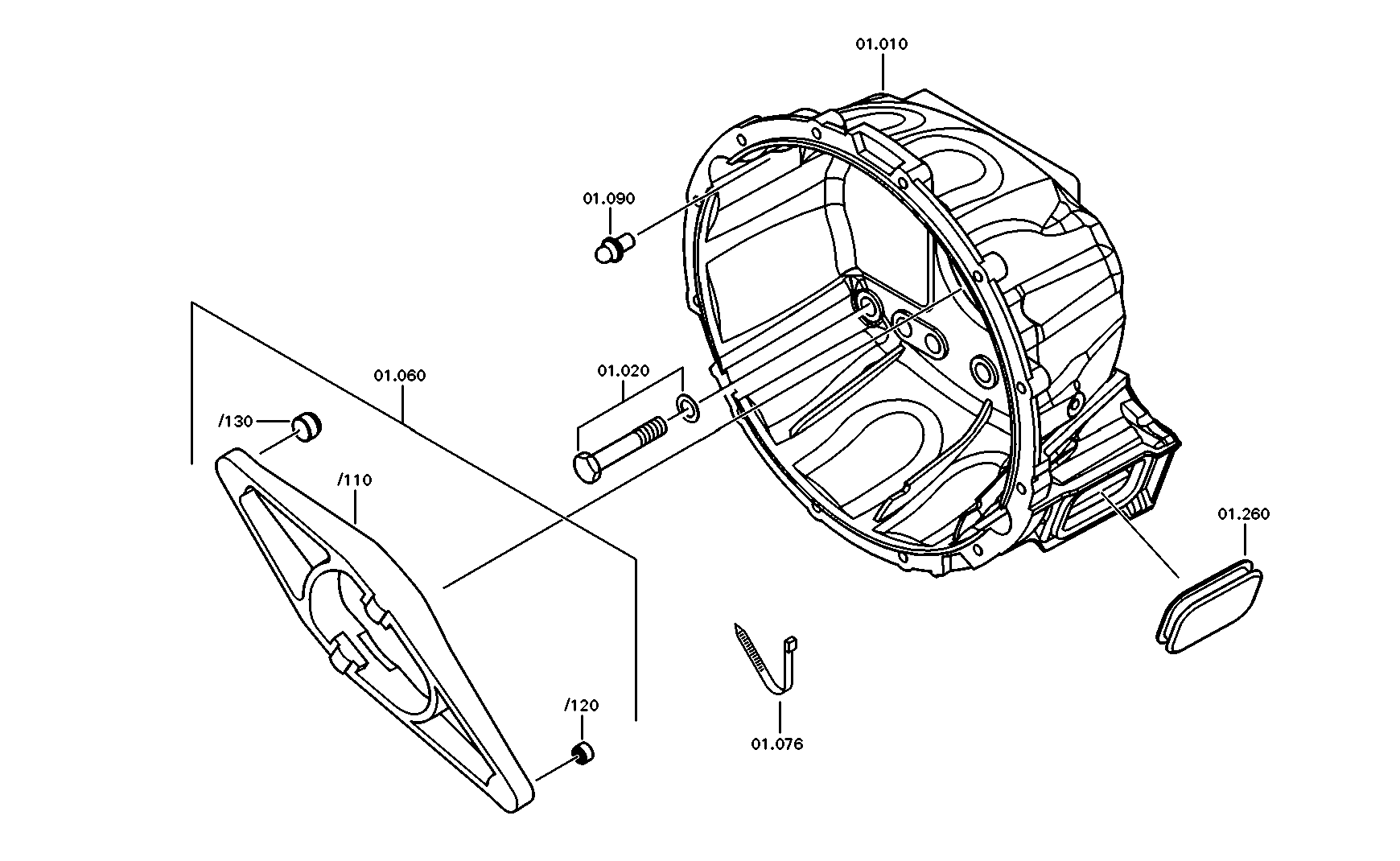 drawing for Hyundai Construction Equipment QZ1315301230 - CLOSING CAP (figure 4)