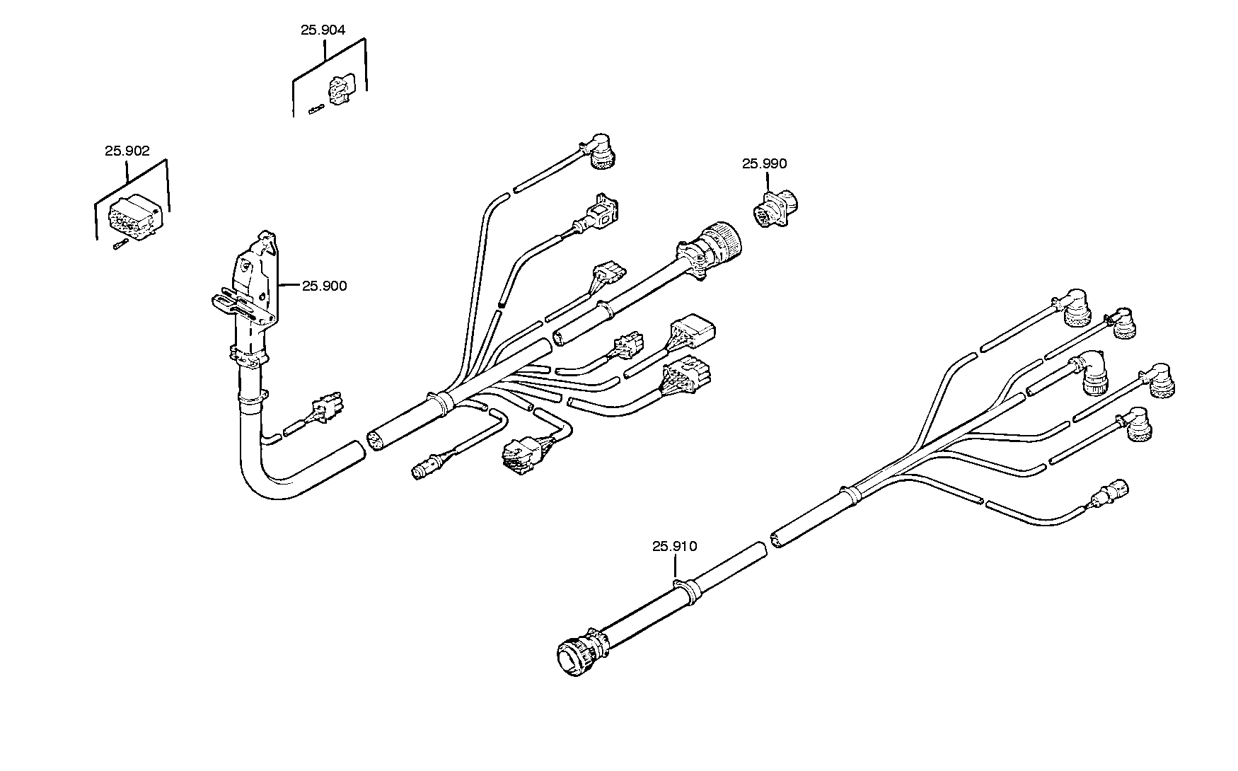 drawing for NOELL GMBH 147199204 - PLUG KIT (figure 2)