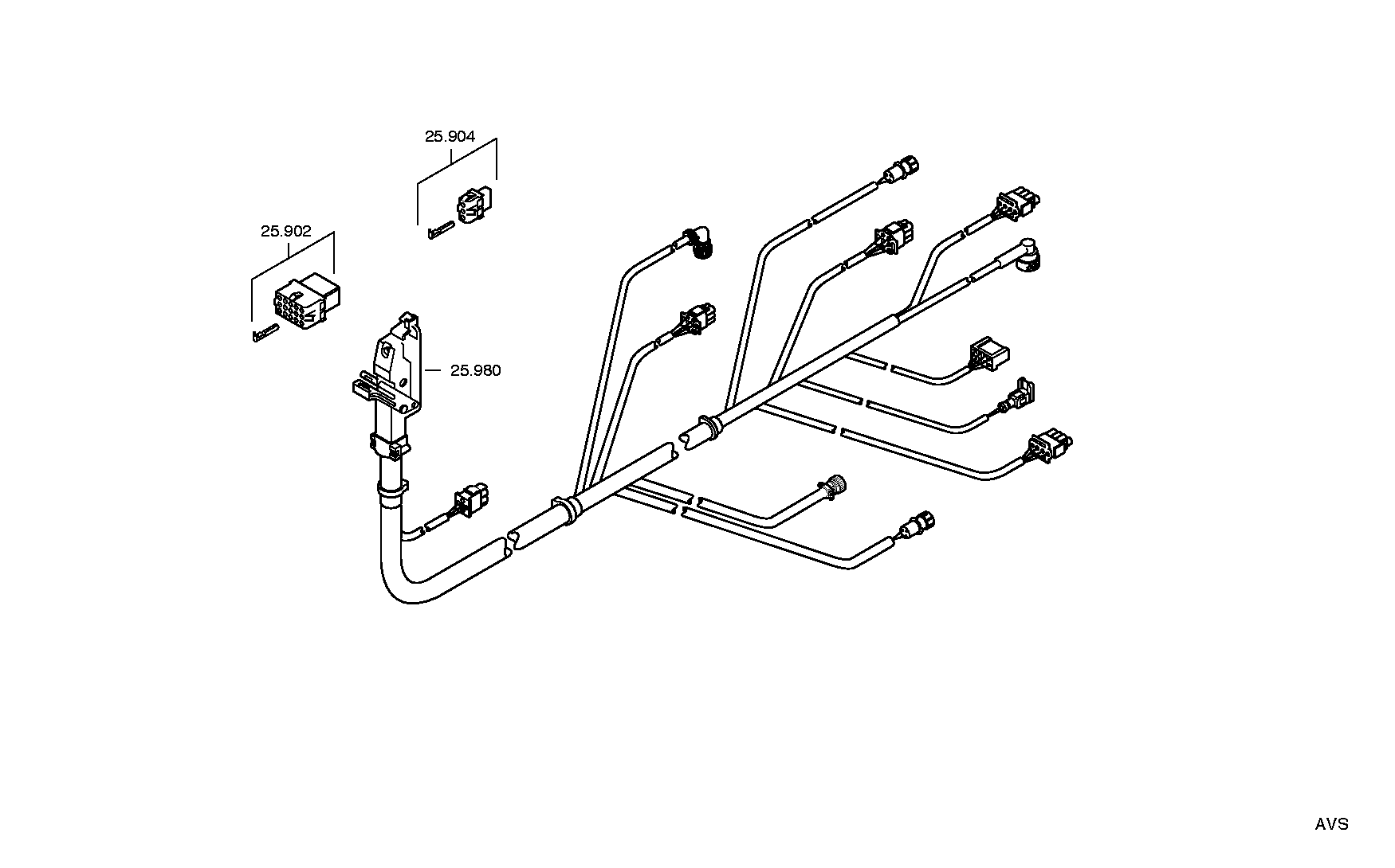 drawing for NOELL GMBH 147199204 - PLUG KIT (figure 5)