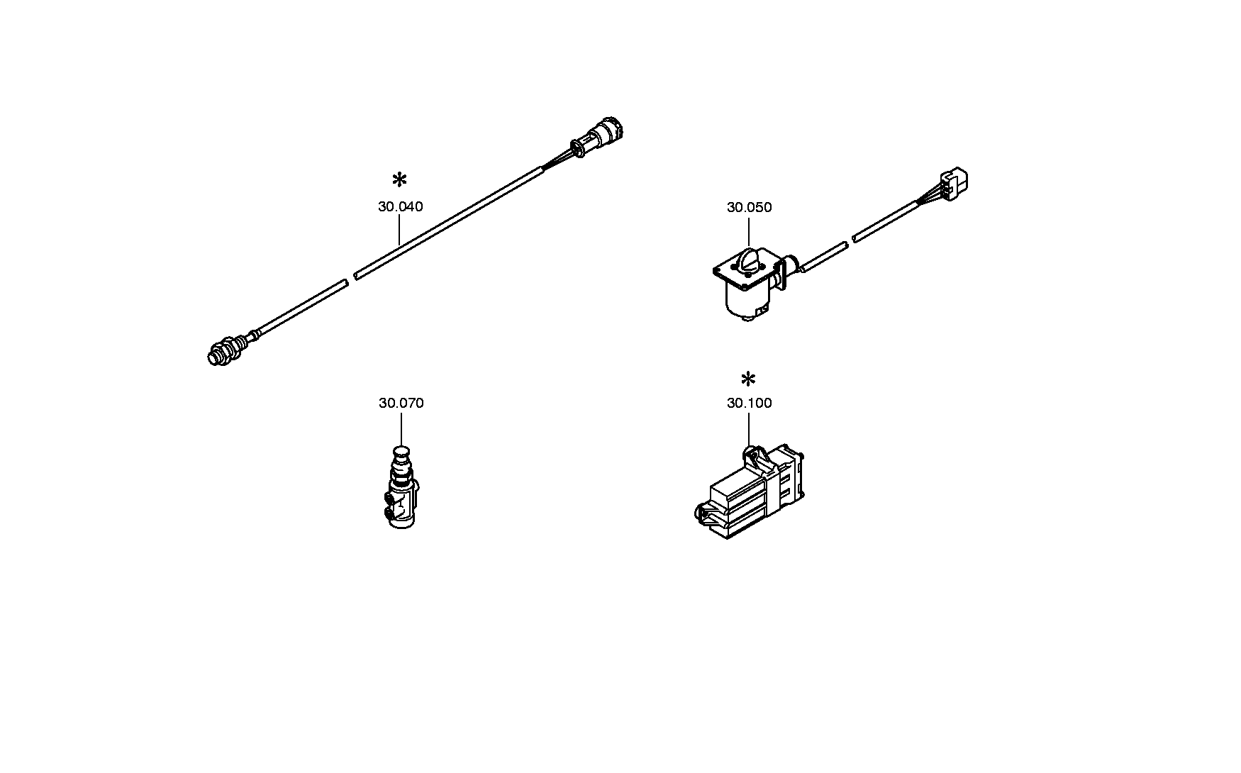 drawing for ZF 0750133025 - SWITCH (figure 3)