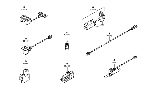 drawing for CNH NEW HOLLAND 6914979 - DISPLAY (figure 5)