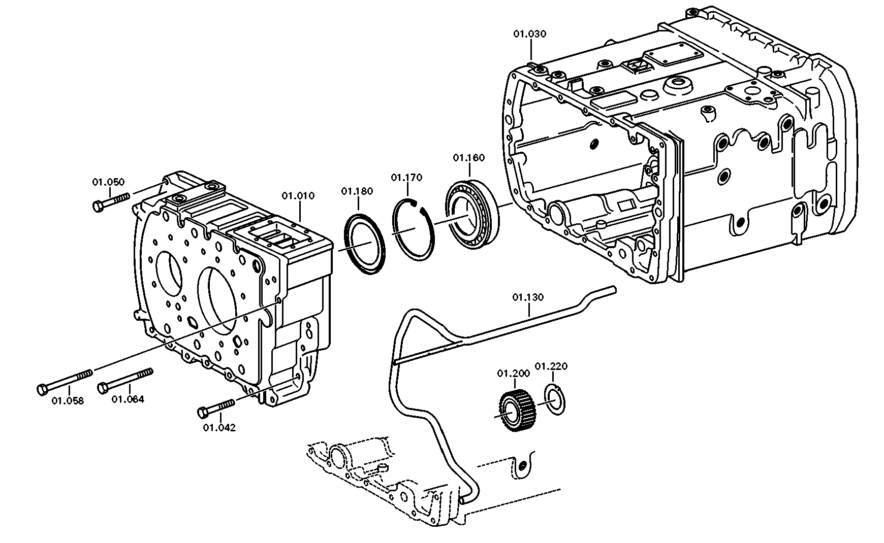 drawing for IVECO 08123430 - SPRAY TUBE (figure 1)