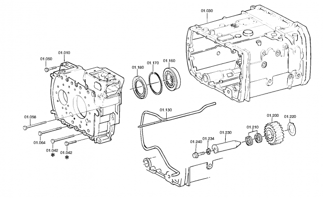 drawing for DAF 689289 - CYLINDER ROLLER BEARING (figure 2)