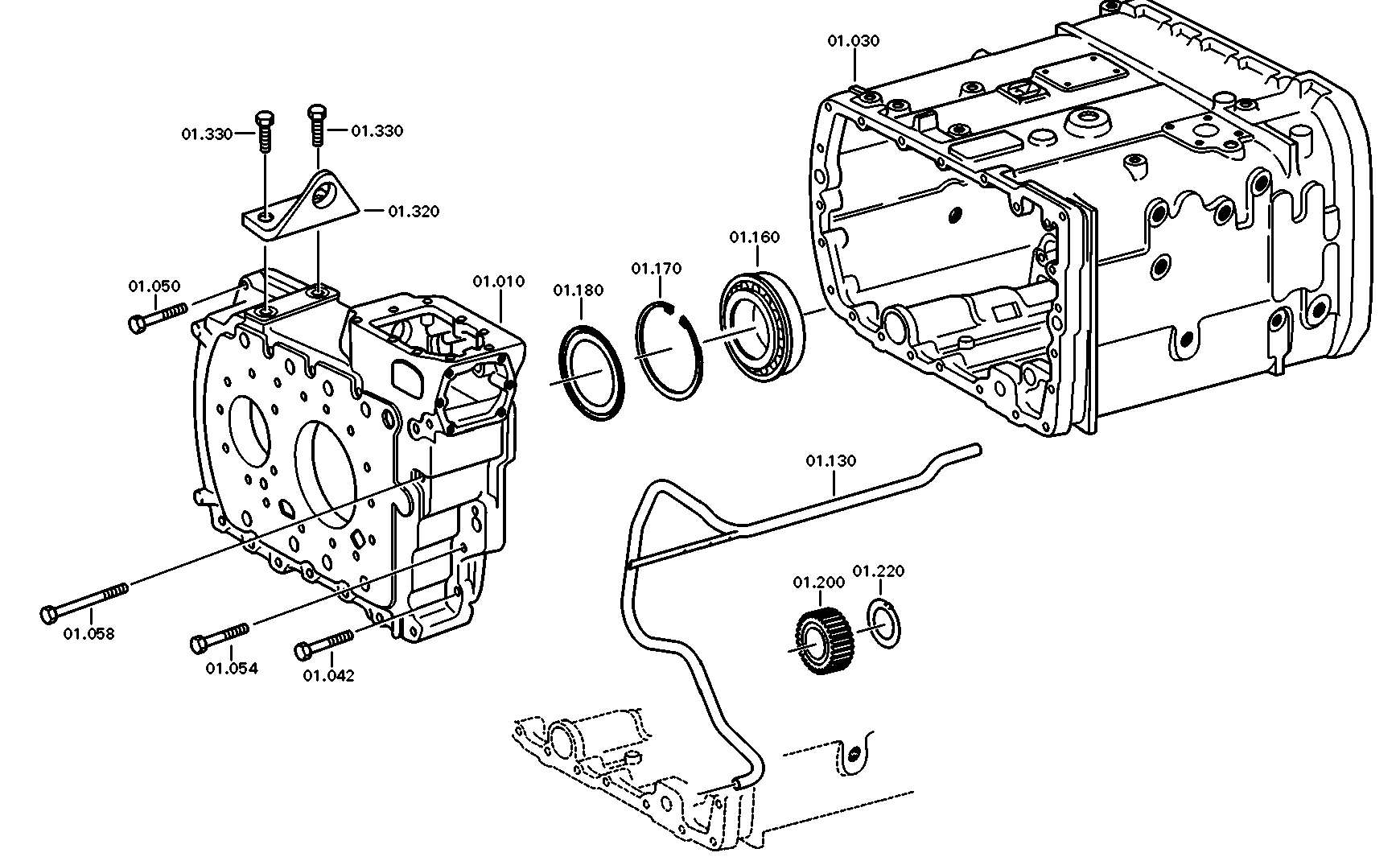 drawing for ZF Countries 358323 - HEXAGON SCREW (figure 2)