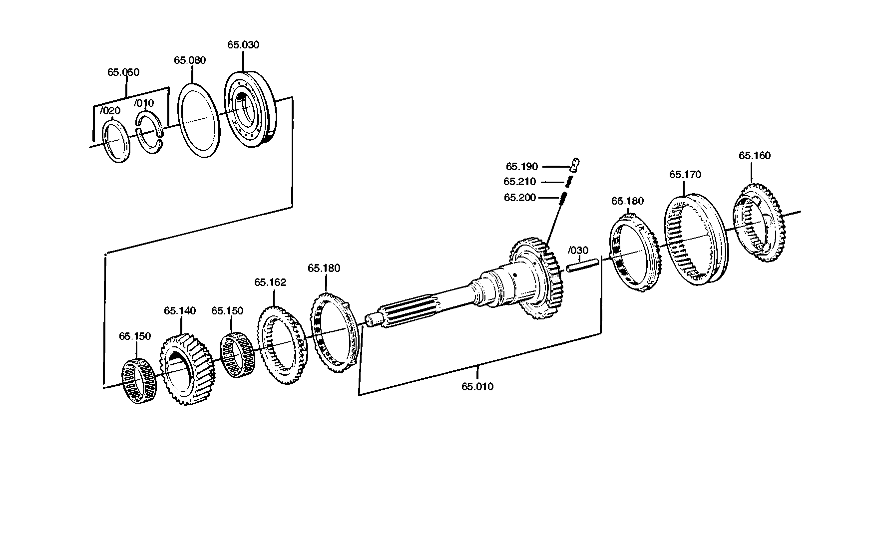 drawing for DAF 1746025 - CYLINDER ROLLER BEARING (figure 4)