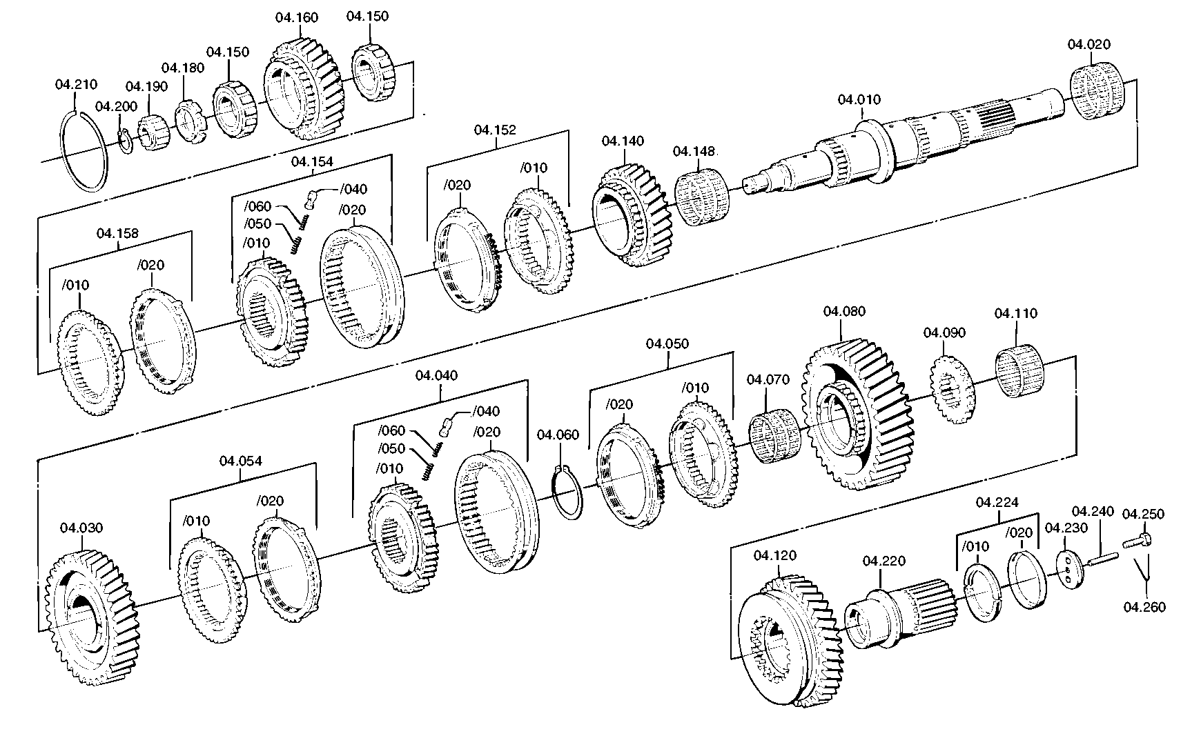 drawing for IVECO 194487 - NEEDLE CAGE (figure 4)