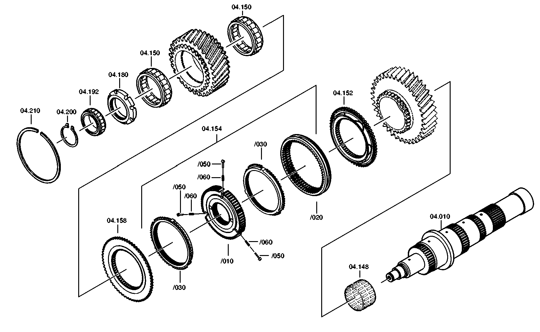 drawing for PEGASO 7982069 - NEEDLE CAGE (figure 1)