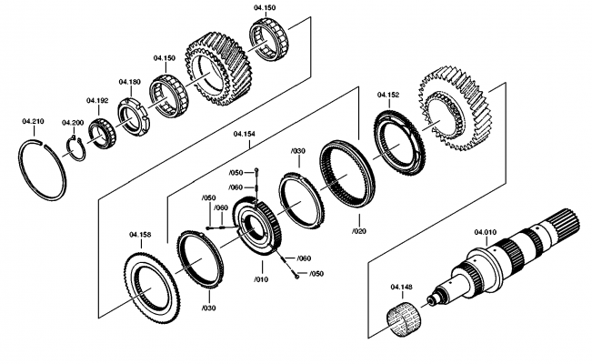 drawing for SKF 26-1281 - NEEDLE CAGE (figure 4)