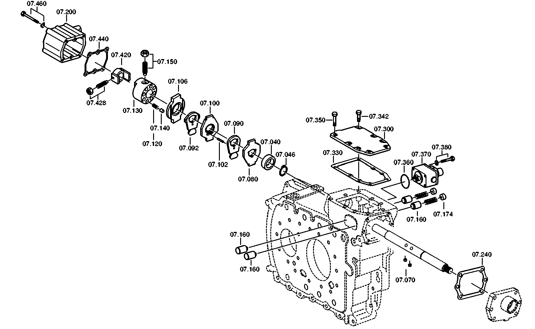 drawing for DAF 692183 - CUT-OFF VALVE (figure 4)
