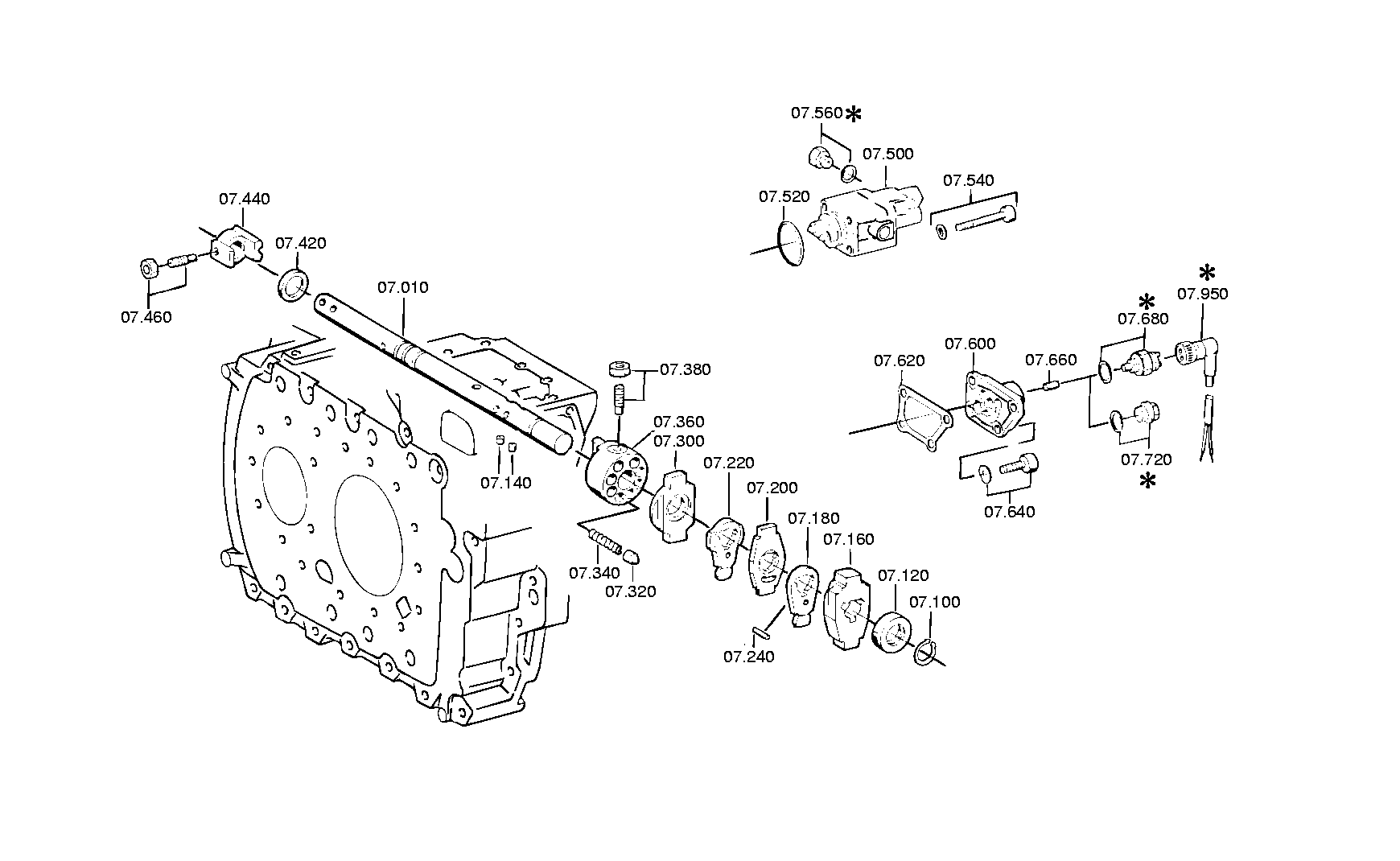 drawing for DAF 692183 - CUT-OFF VALVE (figure 5)